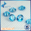 round sea blue luster cz jewelry